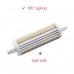 30W J118mm Φ35mm Ceramic R7s LED Double Ended Bulb Light Dimmable Lamp 300° Replace Halogen lamps